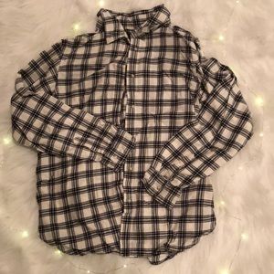Back and white flannel